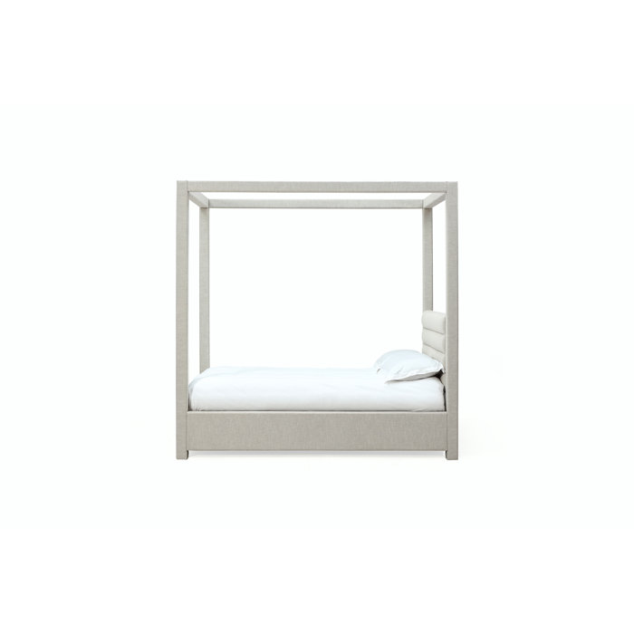 Herma Upholstered Canopy Bed & Reviews Joss & Main